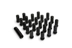 Lug Nut Kit Black 14 X 1.5 / 24 Count W/ Key, ICON Alloys