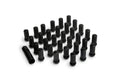 Lug Nut Kit M14 X 1.5 Black 32 Count With Lug Key Black, ICON Alloys
