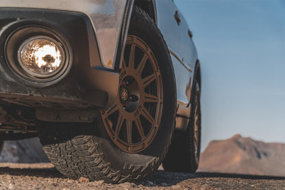 ICON Ricochet 17x8 5x100 38mm Offset 6in BS Satin Gold Wheel-LTW Motorsports