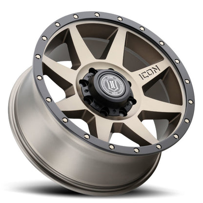 ICON Rebound 20x9 8x6.5in 12mm Offset 5.5in BS Bronze Wheel-LTW Motorsports