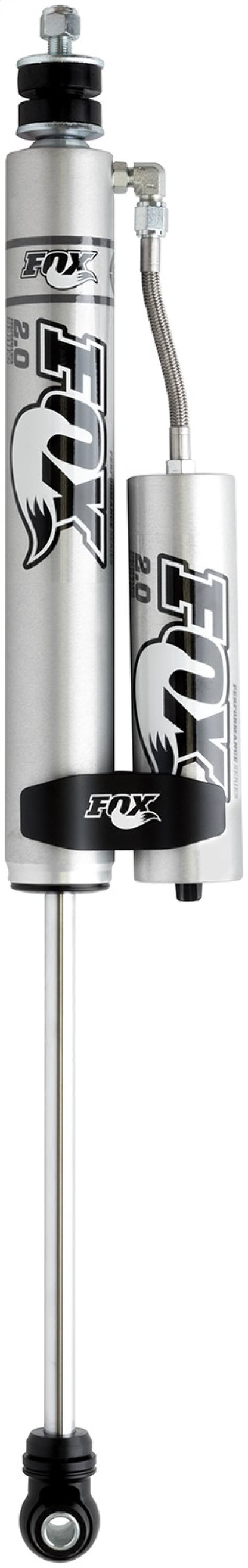 Fox 01-10 Chevy HD 2.0 Perf Series 9.6in. Smooth Body Remote Res. Front Shock / 7-9in. Lift - Alum.-LTW Motorsports