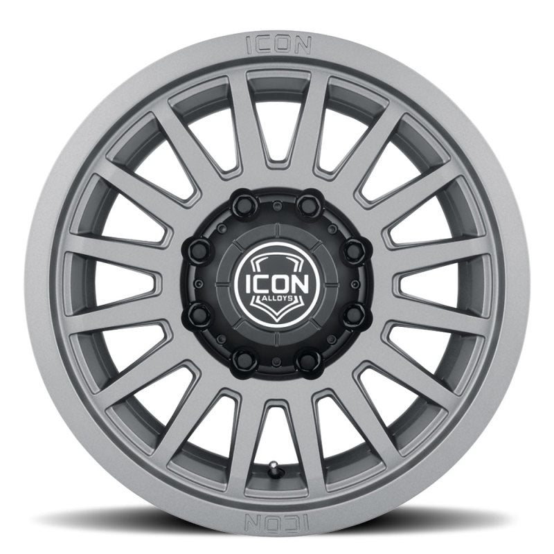 ICON Recon SLX 18x9 8x170 BP 6mm Offset 5.25in BS 125mm Hub Bore Charcoal Wheel-LTW Motorsports