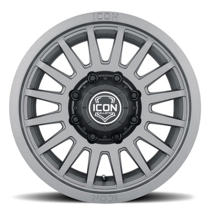 ICON Recon SLX 18x9 8x170 BP 6mm Offset 5.25in BS 125mm Hub Bore Charcoal Wheel-LTW Motorsports