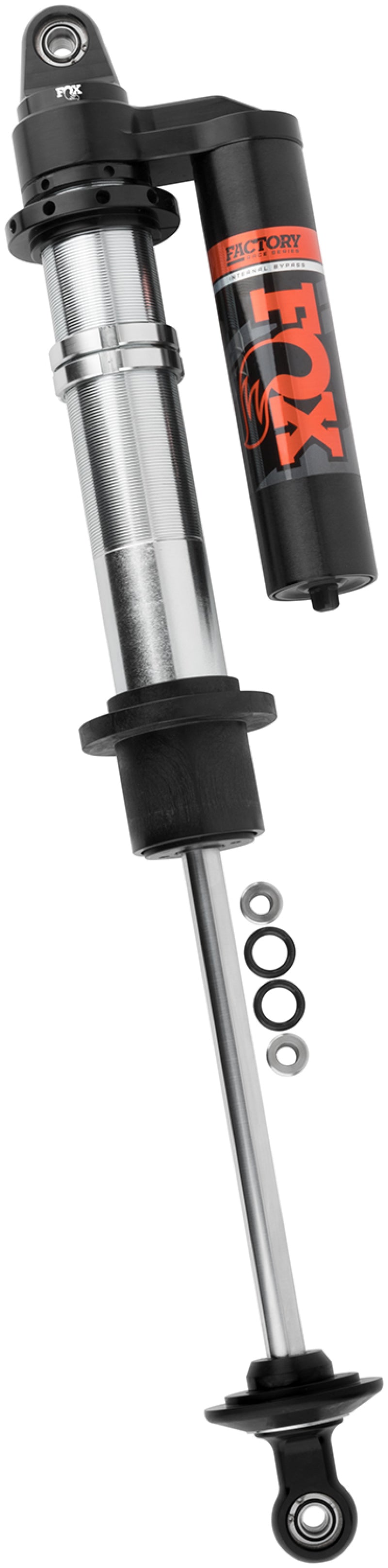 Fox 2.5 Factory Series 12in. Int. Bypass P/B Res. Coilover Shock 7/8in. Shaft (Normal Valving) - Blk-LTW Motorsports