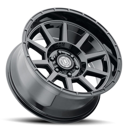 ICON Recoil 20x10 5x5 -24mm Offset 4.5in BS Gloss Black Wheel-LTW Motorsports