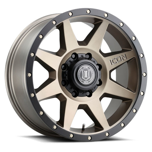 ICON Rebound 20x9 8x180 12mm Offset 5.5in BS Bronze Wheel-LTW Motorsports