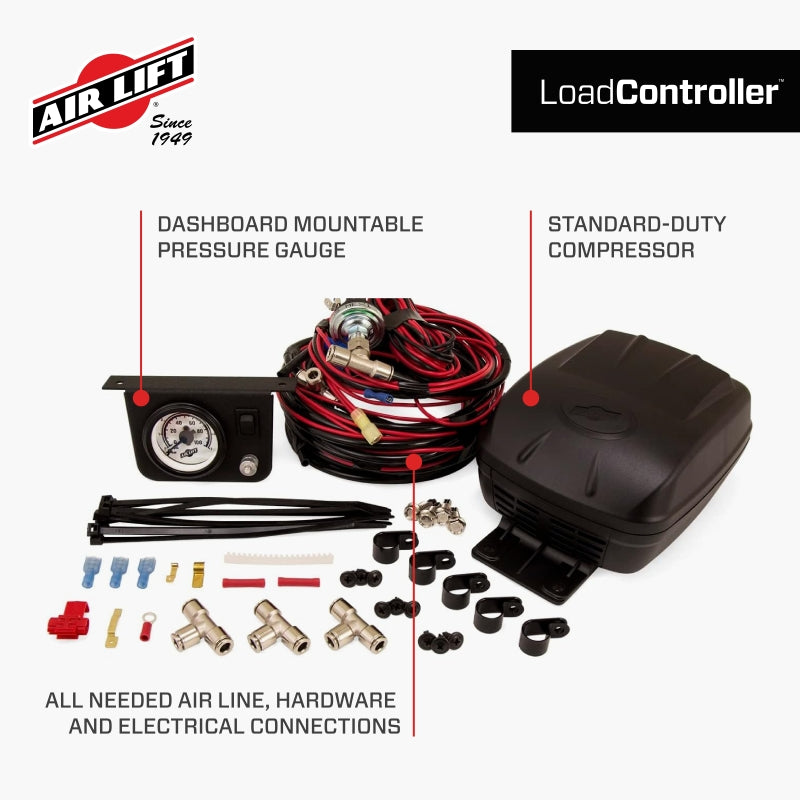 Air Lift Load Controller Ii - Single Gauge w/ Lps 5 PSI Min.-LTW Motorsports