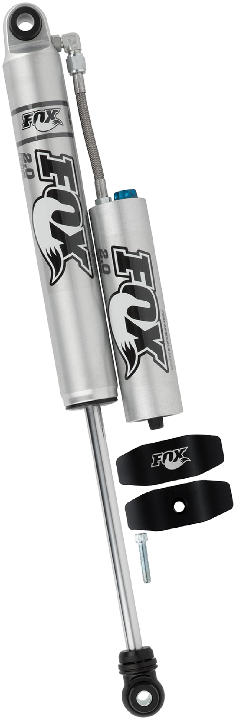 Fox 99-04 Ford SD 2.0 Performance Series 9.6in Smooth Body R/R Front Shock w/CD Adj. / 1.5-3in. Lift-LTW Motorsports