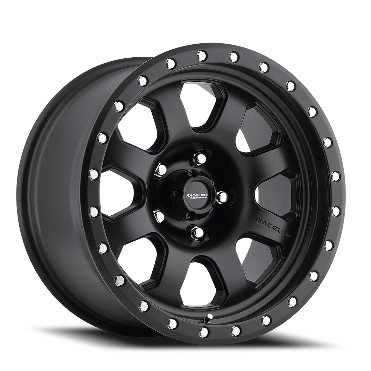 Aluminum Wheels 17x9 Avenger 929B Satin Black Raceline Wheels