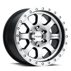 Aluminum Wheels 17x9 Avenger 929M Silver Machined Raceline Wheels