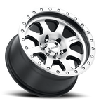 Aluminum Wheels 17x9 Avenger 929M Silver Machined Raceline Wheels