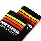 Method Classic Stripes Logo Performance Socks - Black