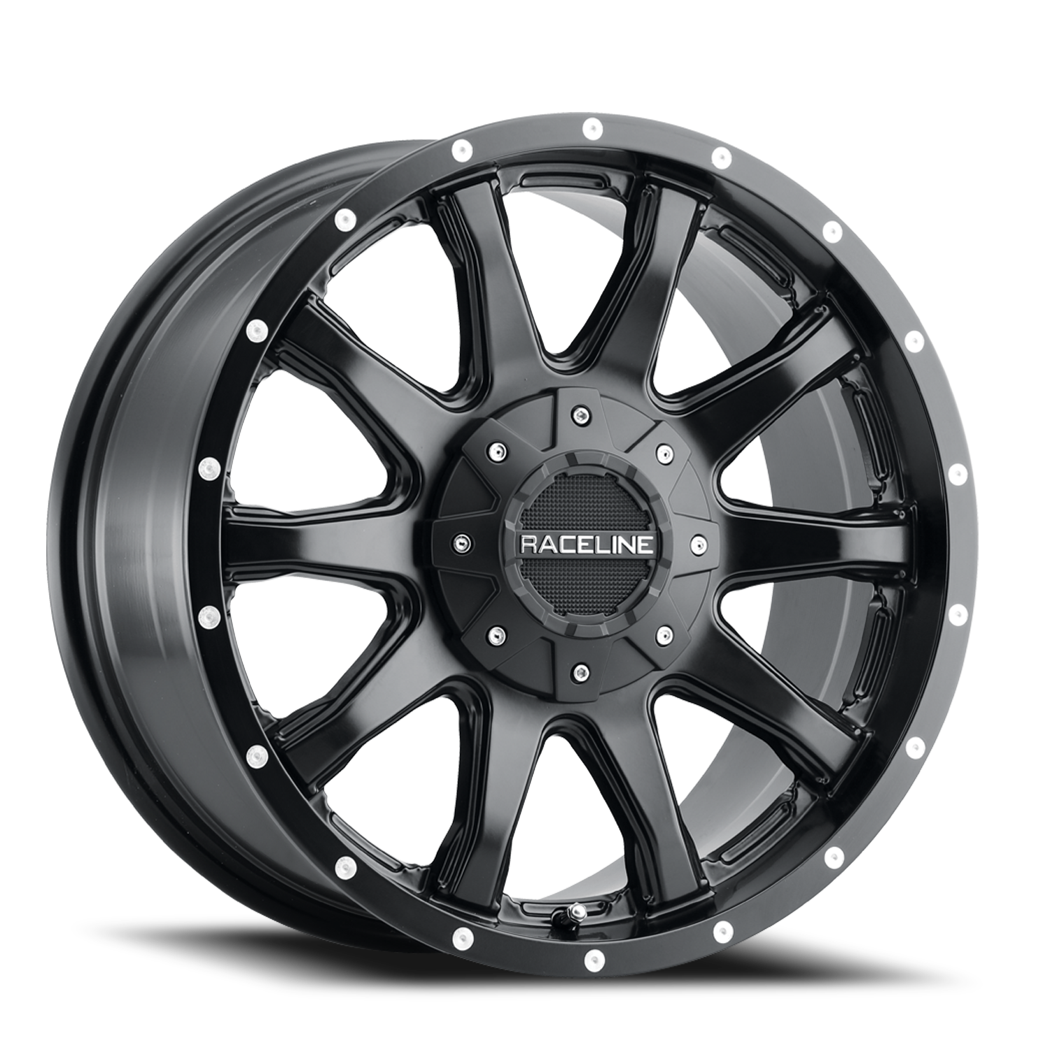 Aluminum Wheels 17x8 Shift 930B Satin Black Raceline Wheels