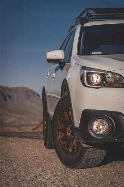 ICON Ricochet 17x8 5x100 38mm Offset 6in BS Satin Gold Wheel-LTW Motorsports