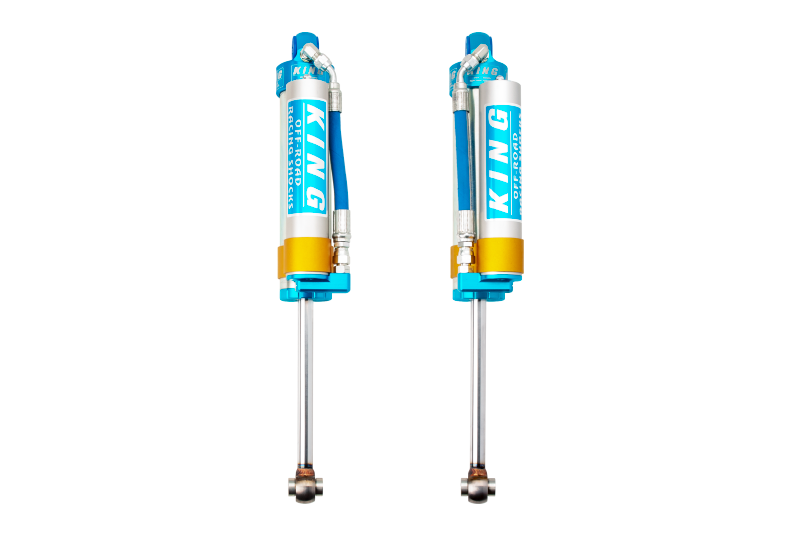 King Shocks 2005+ Nissan Frontier Rear 2.5 Dia Piggy Hose Reservoir Shock (Pair)-LTW Motorsports