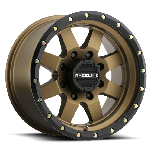 Aluminum Wheels 18x9 Defender 935BZ Bronze Raceline Wheels