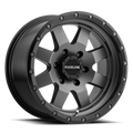 Aluminum Wheels 17x9 Defender 935G Gunmetal Gray Raceline Wheels