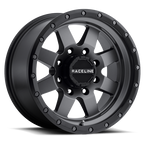 Aluminum Wheels 18x9 Defender 935G Gunmetal Gray Raceline Wheels