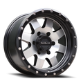 Aluminum Wheels 18x9 Defender 935M Black Machined Face Raceline Wheels