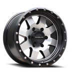 Aluminum Wheels 18x9 Defender 935M Black Machined Face Raceline Wheels