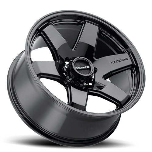 Aluminum Wheels 20x8.5 Addict 942B Gloss Black Raceline Wheels