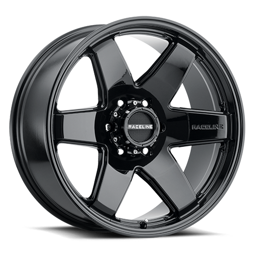 Aluminum Wheels 18x8 Addict 942B Gloss Black Raceline Wheels