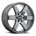 Aluminum Wheels 22x9.5 Addict 942GS Greystone Gray Raceline Wheels