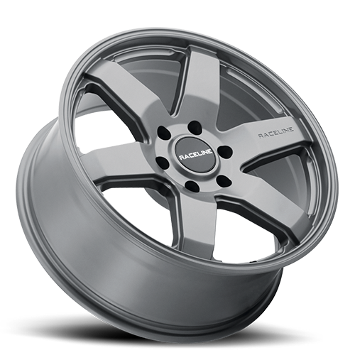 Aluminum Wheels 20x8.5 Addict 942GS Greystone Gray Raceline Wheels