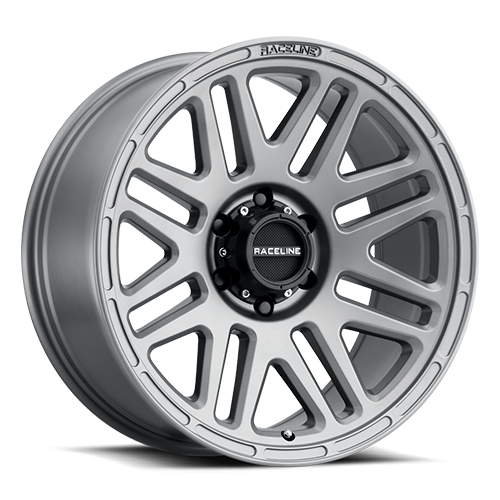 Aluminum Wheels 20x9 Outlander 944GS Greystone Gray Raceline Wheels