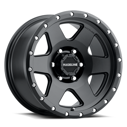 Aluminum Wheels 18x8 Boost 946B Satin Black Raceline Wheels
