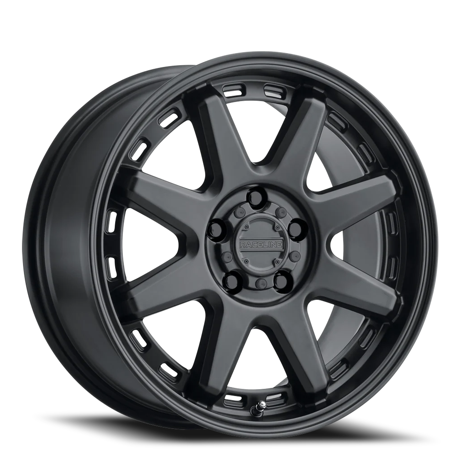 Aluminum Wheels 20x9 Scout 947B Satin Black Raceline Wheels