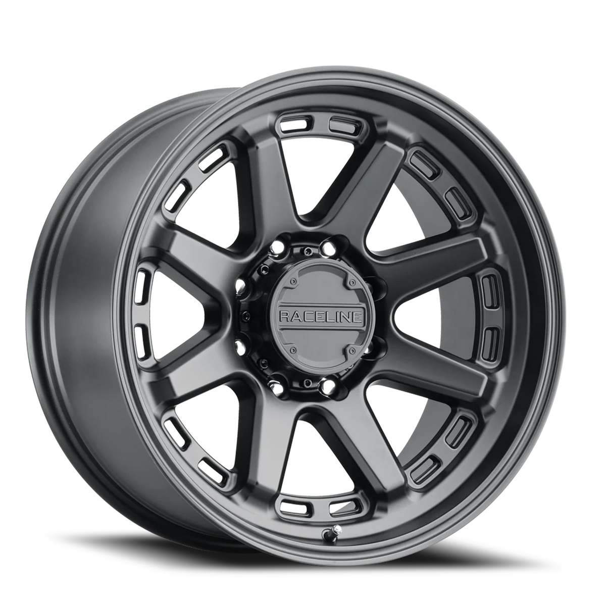 Aluminum Wheels 20x9 Scout 947B Satin Black Raceline Wheels