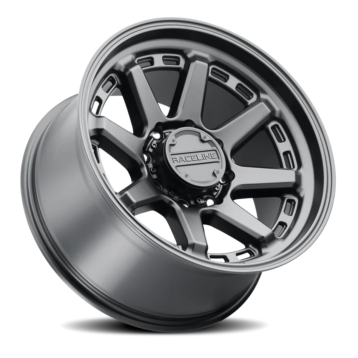 Aluminum Wheels 20x9 Scout 947B Satin Black Raceline Wheels