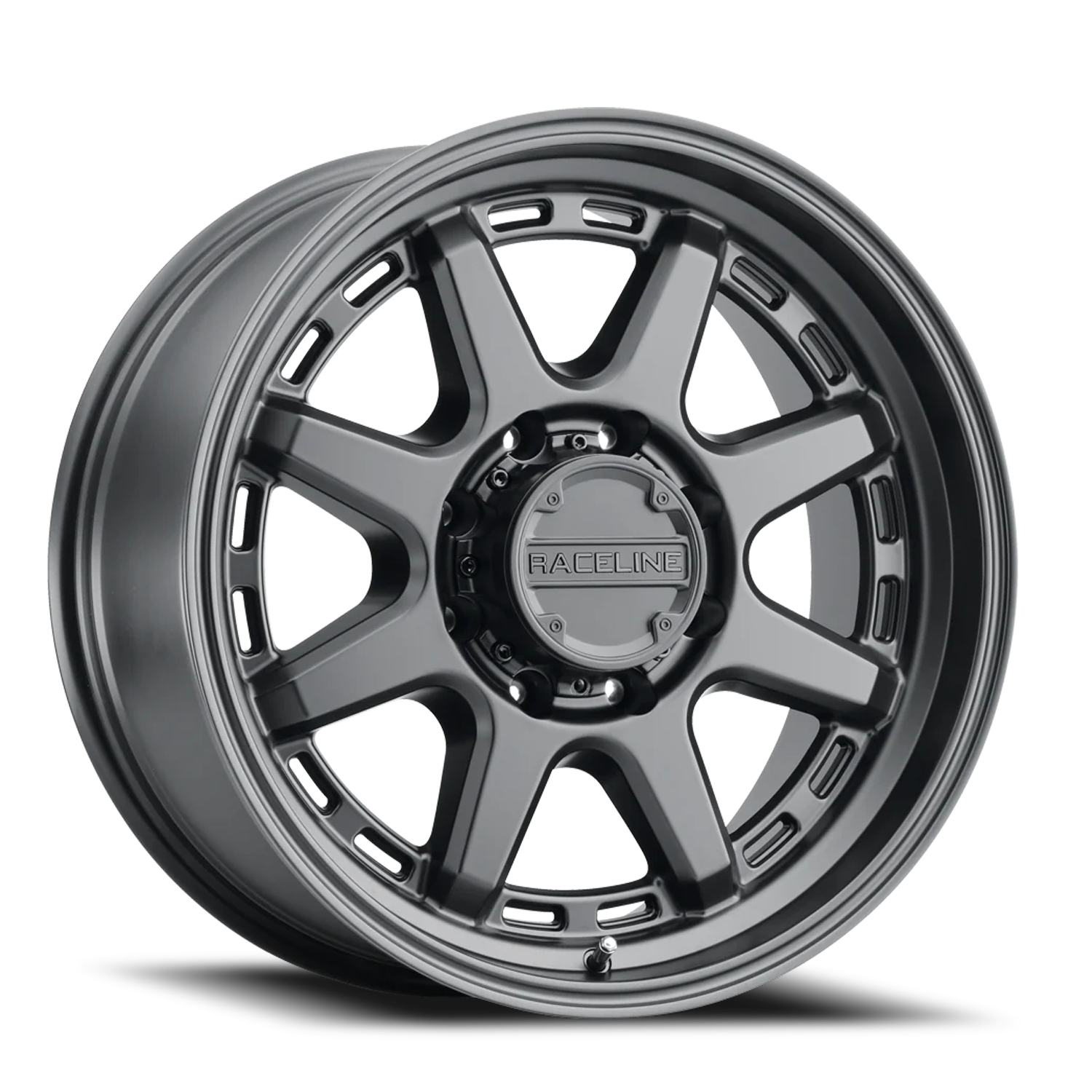 Aluminum Wheels 16x8 Scout 947B Satin Black Raceline Wheels