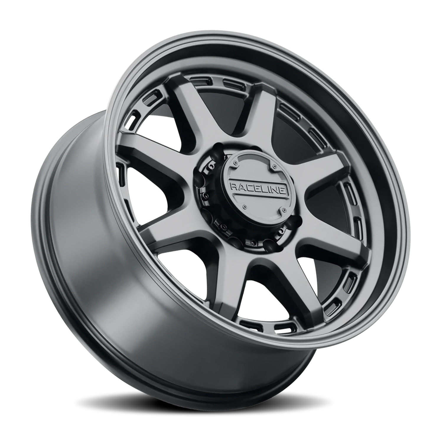 Aluminum Wheels 16x8 Scout 947B Satin Black Raceline Wheels