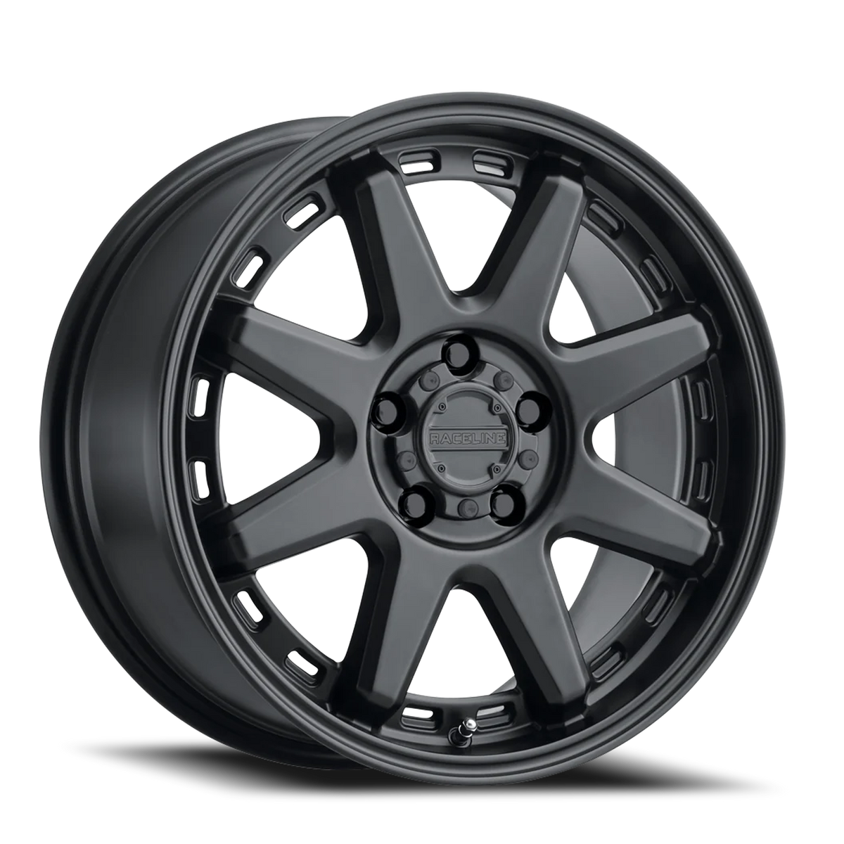 Aluminum Wheels 17x9 Scout 947B Satin Black Raceline Wheels