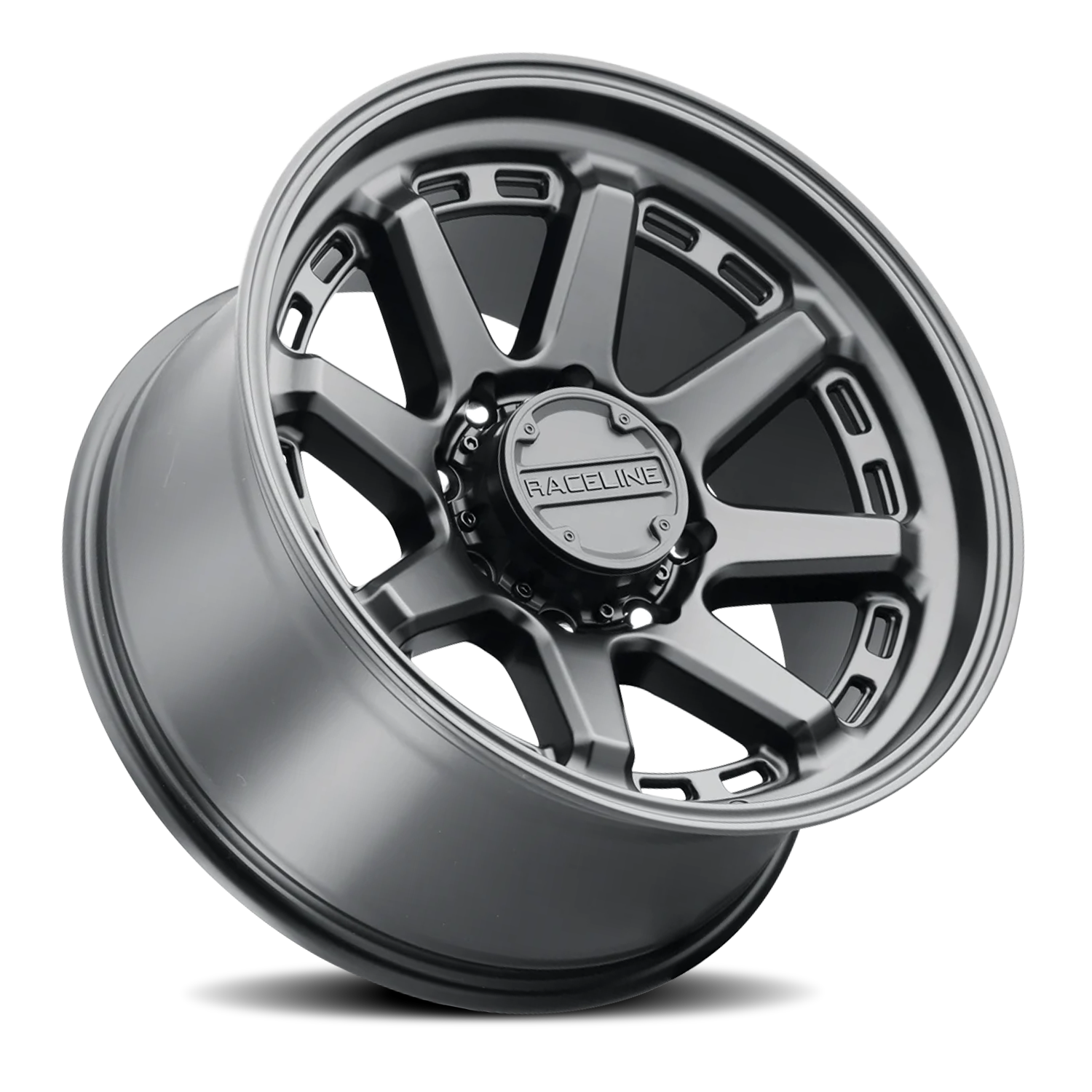 Aluminum Wheels 17x9 Scout 947B Satin Black Raceline Wheels