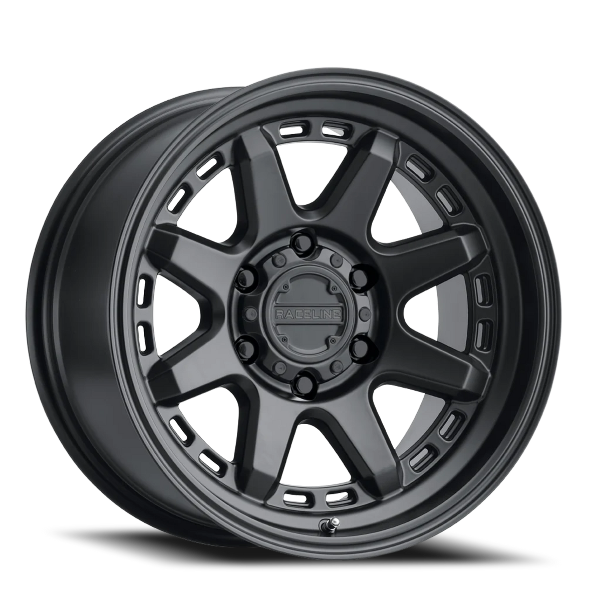 Aluminum Wheels 18x9 Scout 947B Satin Black Raceline Wheels