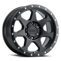 Aluminum Wheels 17x8.5 7X 949B Satin Black Raceline Wheels