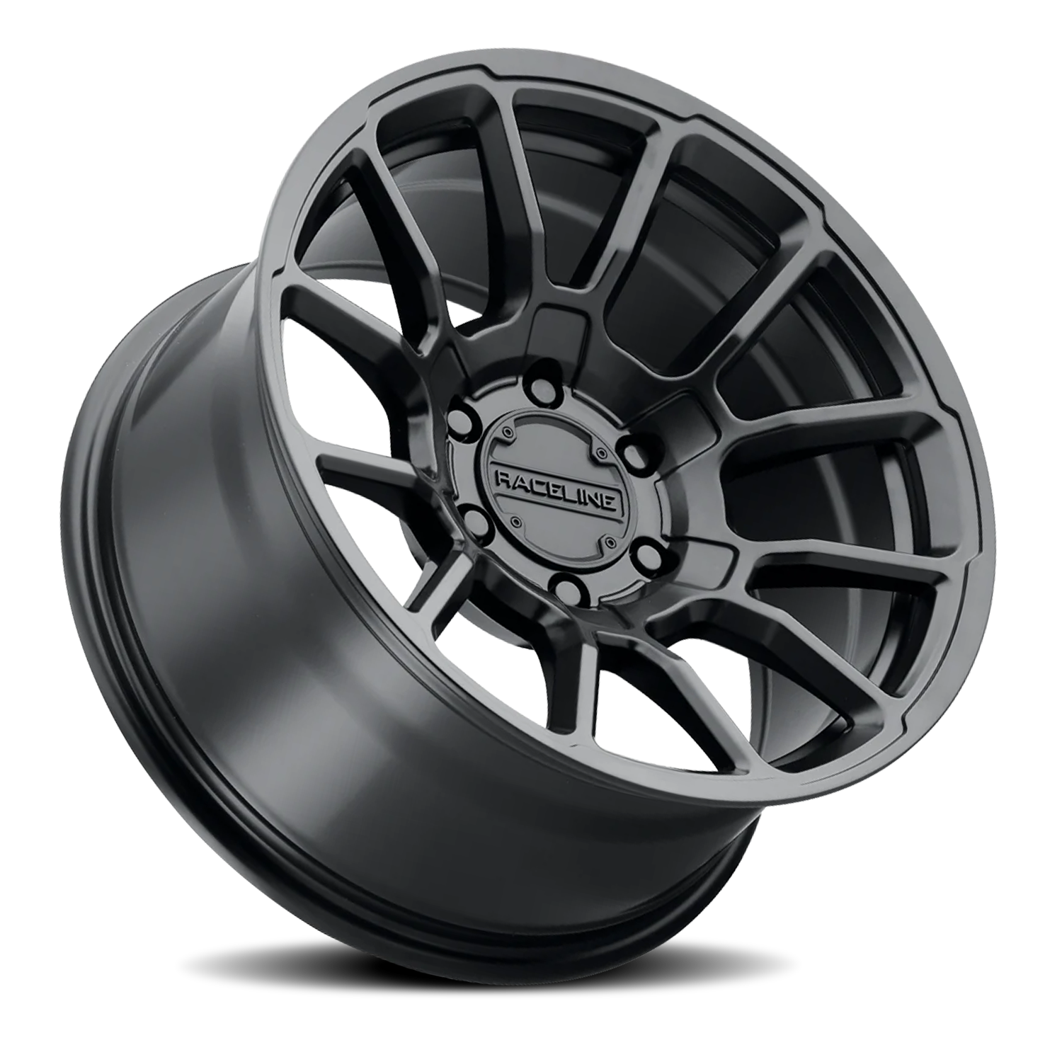 Aluminum Wheels 20x9 Gauge 950B Satin Black Raceline Wheels