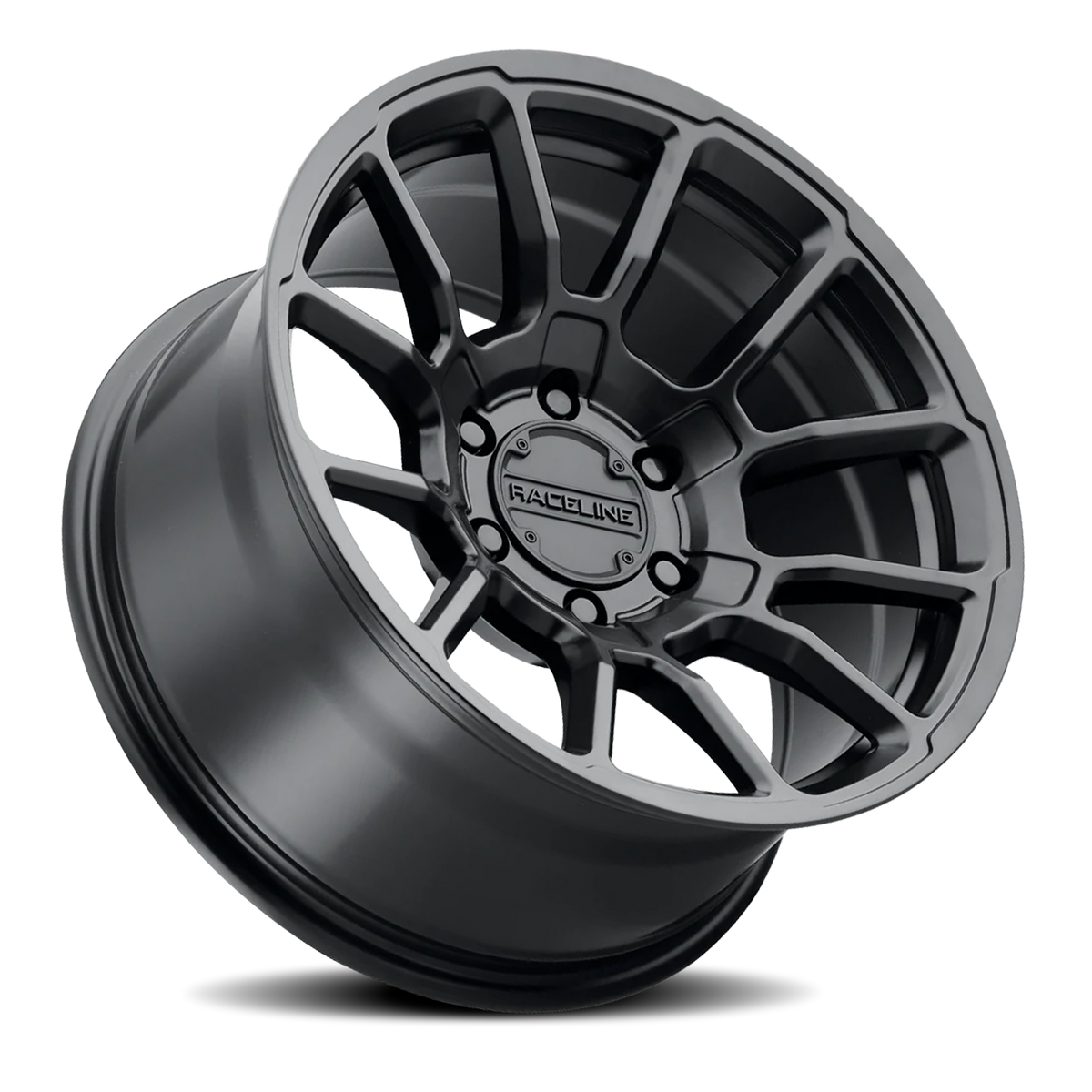 Aluminum Wheels 18x9 Gauge 950B Satin Black Raceline Wheels