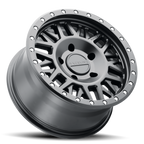 Aluminum Wheels 17x8.5 Ryno 951B Satin Black Raceline Wheels