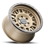 Aluminum Wheels 16x8 Ryno 951BZ Gold Textured Bronze Raceline Wheels