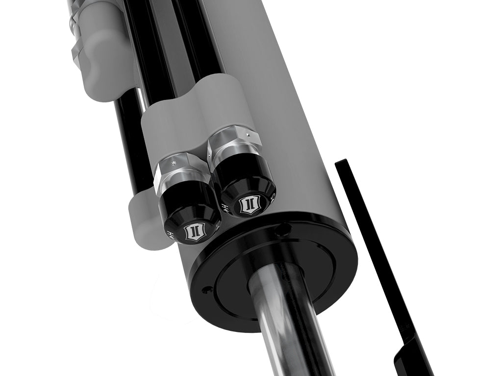 2021-2025 Ford F-150 Raptor Driver Rear V.S. 3.0 Series Zeta Bypass RXT Shock Absorber Remote Reservoir W/ CDEV Icon Vehicle Dynamics