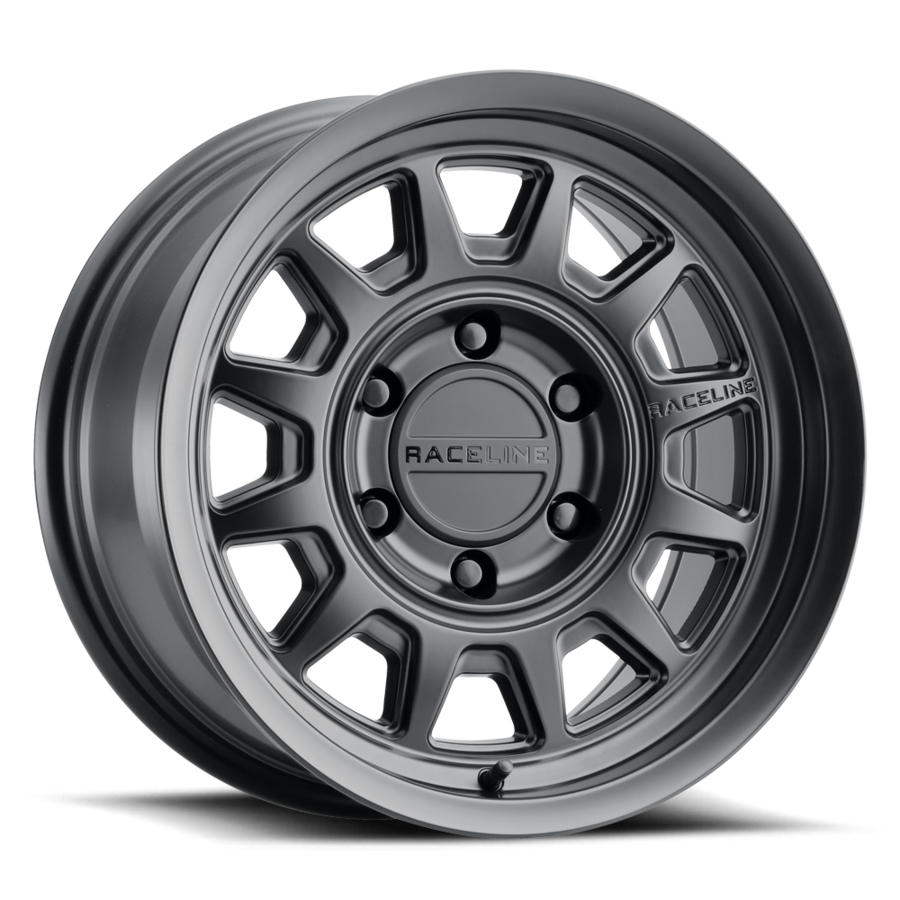 Aluminum Wheels 17x9 Aero HD 952B Satin Black Raceline Wheels