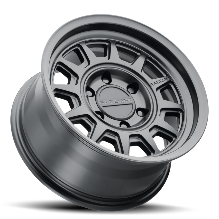 Aluminum Wheels 17x9 Aero HD 952B Satin Black Raceline Wheels