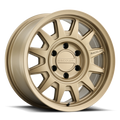 Aluminum Wheels 17x9 Aero HD 952BZ Satin Bronze Gold Raceline Wheels