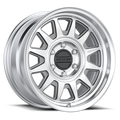 Aluminum Wheels 17x8.5 Aero HD 952MC Silver Machined Raceline Wheels