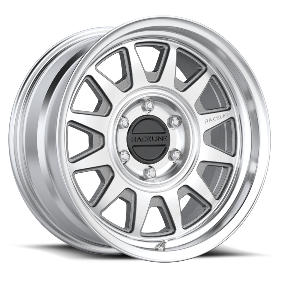 Aluminum Wheels 17x8.5 Aero HD 952MC Silver Machined Raceline Wheels