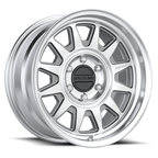 Aluminum Wheels 17x8.5 Aero HD 952MC Silver Machined Raceline Wheels